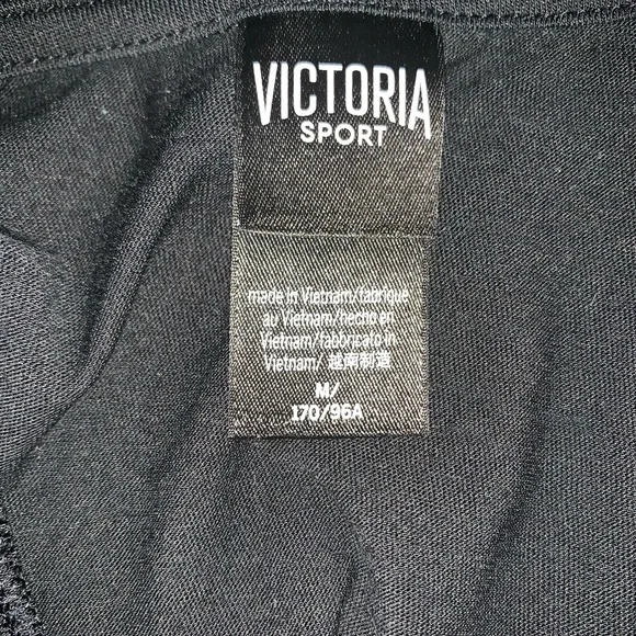 Victoria’s Secret black sleeveless work out top size med guc - Picture 3 of 4
